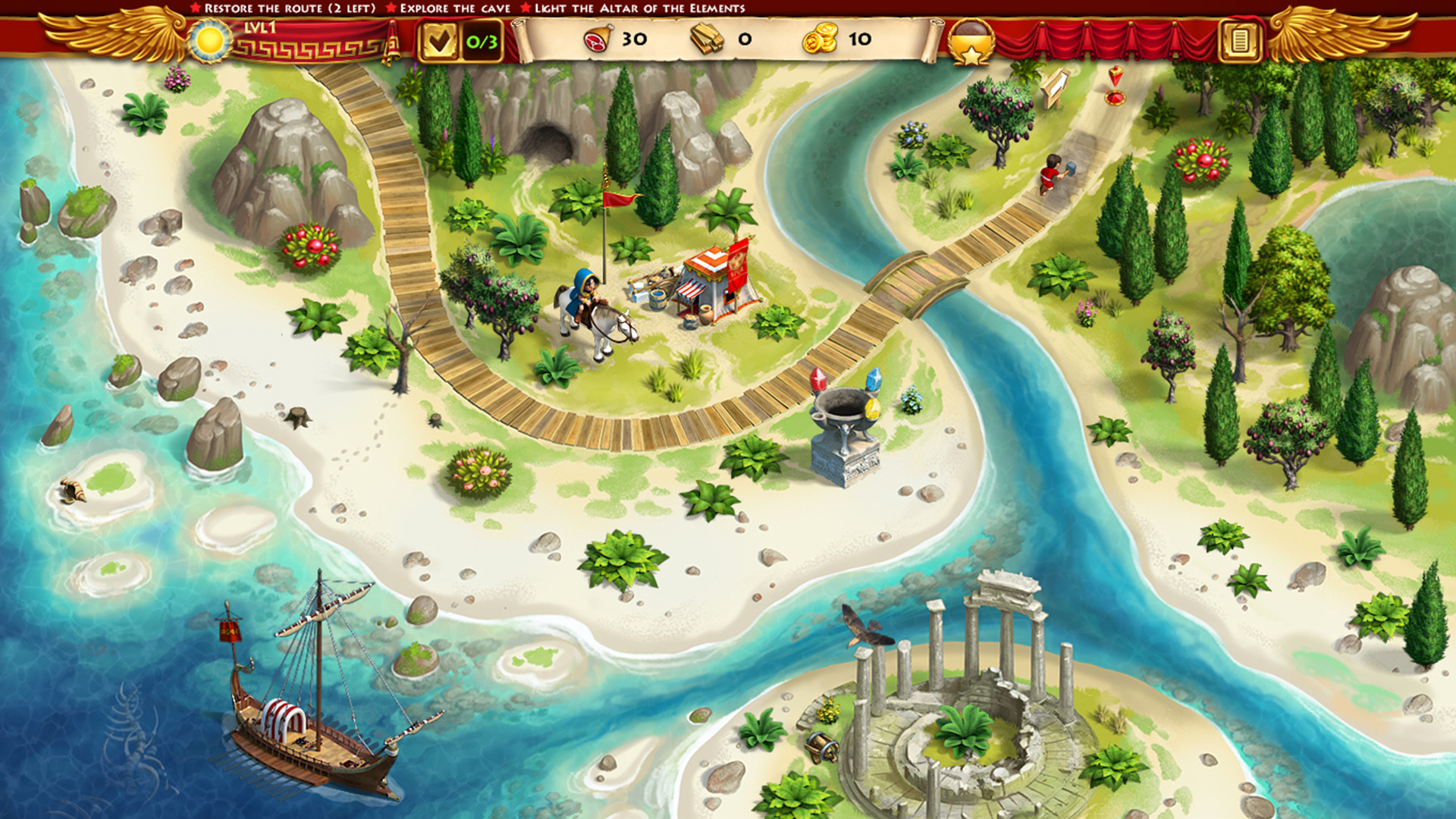 Roads of Rome: New Generation 3 Collector's Edition screenshot 2