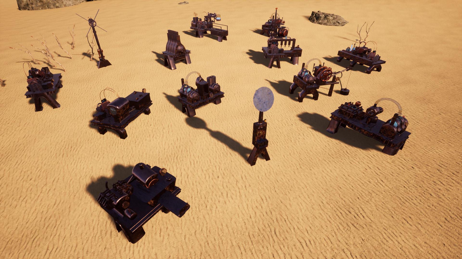 Dune Mechanic : Survive The Steampunk Era screenshot 4