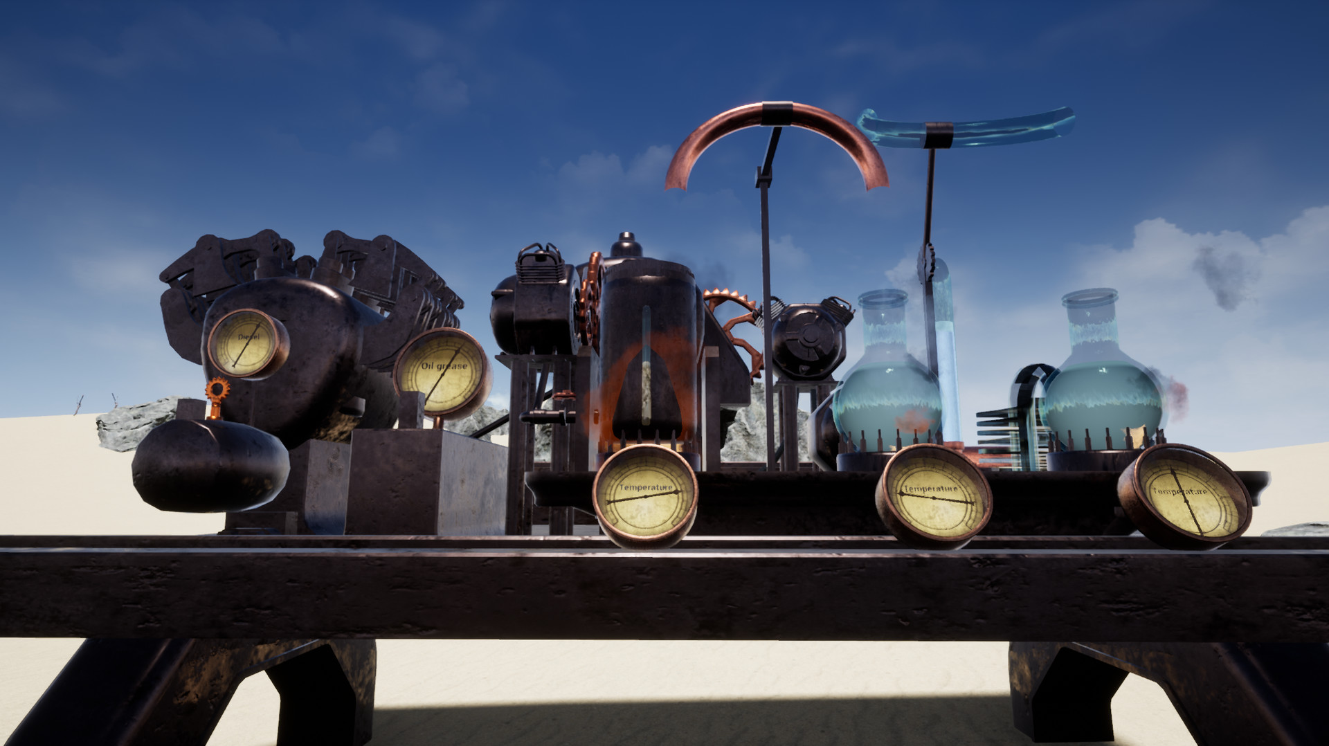 Dune Mechanic : Survive The Steampunk Era screenshot 2