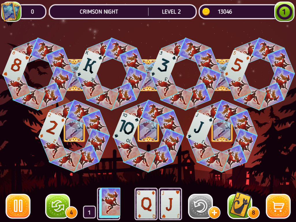 Solitaire Halloween Story screenshot 5