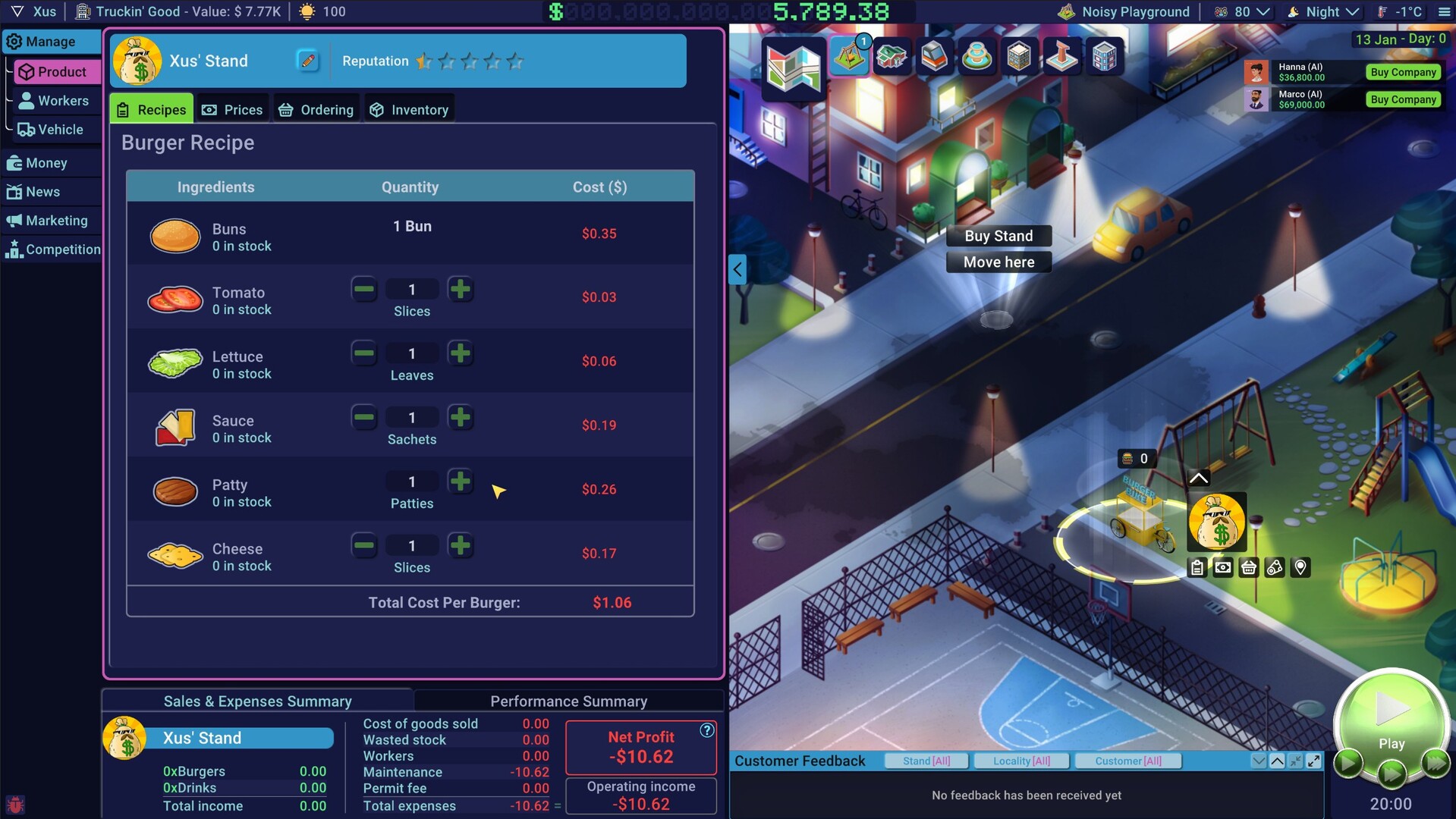 Business Heroes: Street Grub screenshot 2
