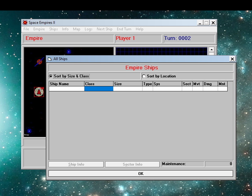 Space Empires II screenshot 3