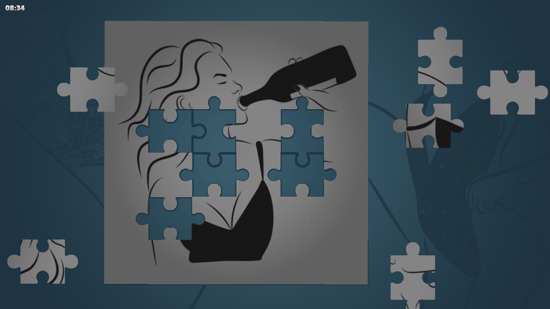 LineArt Jigsaw Puzzle - Erotica screenshot 4