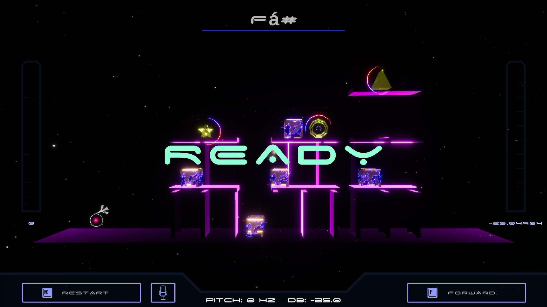 Vocal Space Shooter screenshot 1