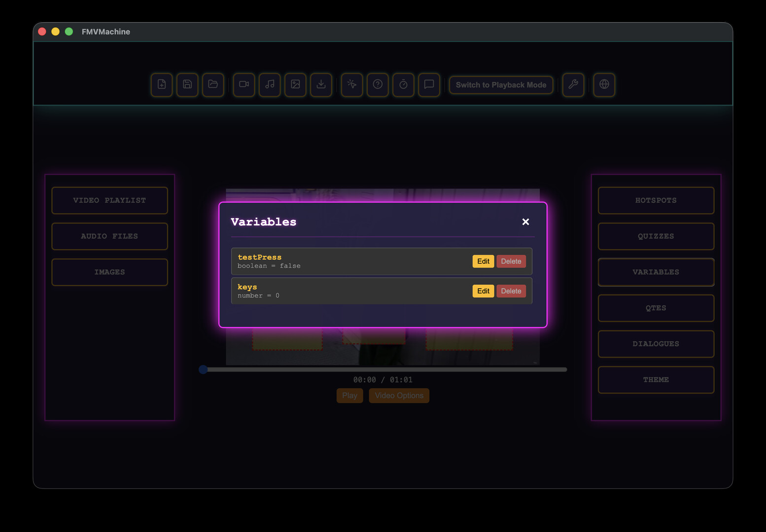 FMVMachine screenshot 10