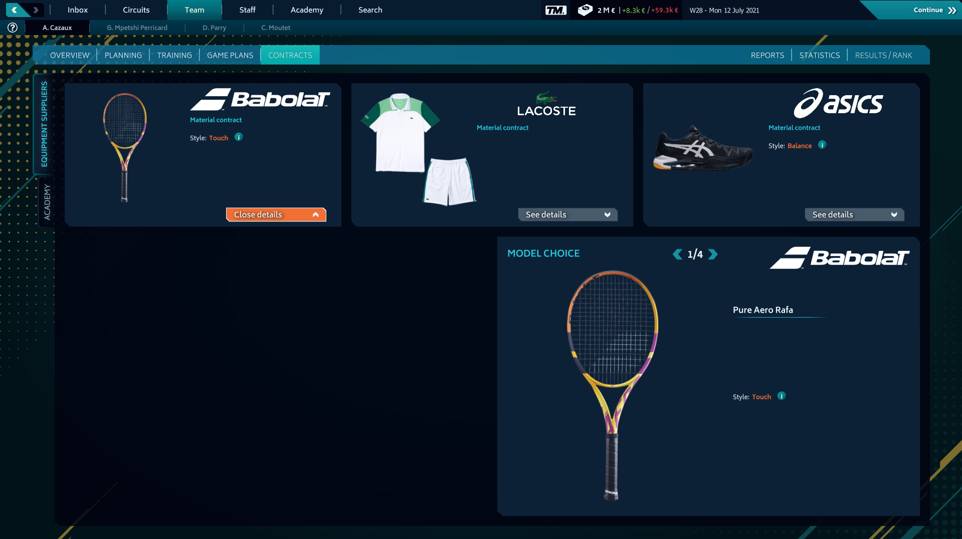 Tennis Manager 2021 screenshot 4