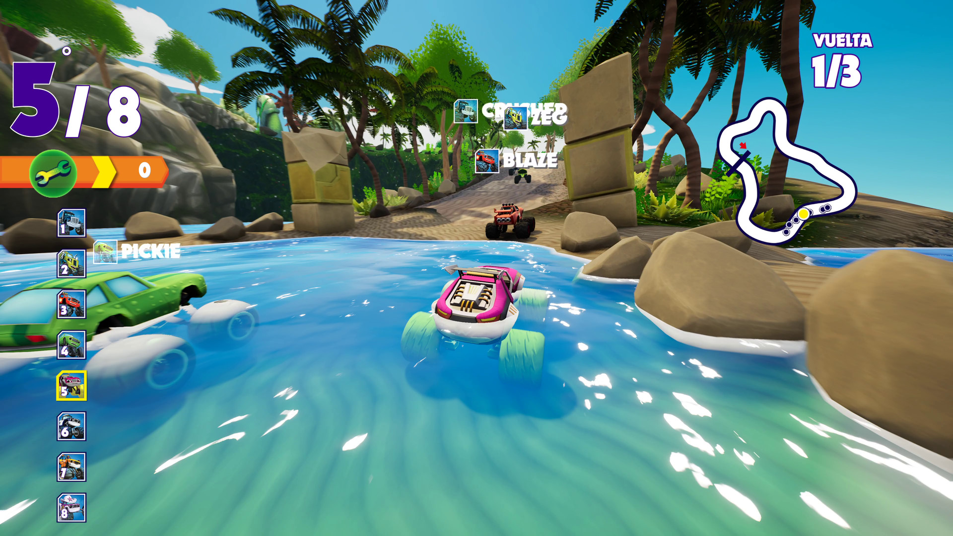 Blaze and the Monster Machines: Axle City Racers screenshot 8
