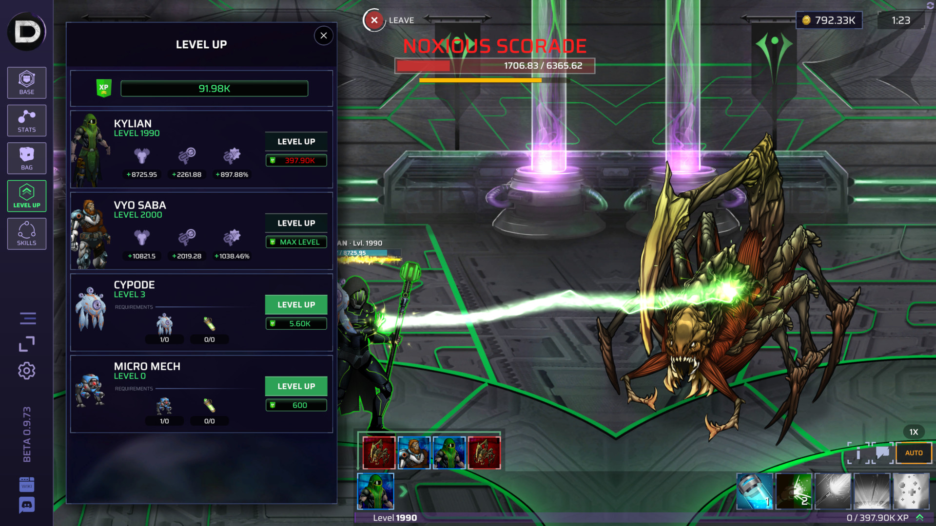 Darkzone: Idle RPG screenshot 6