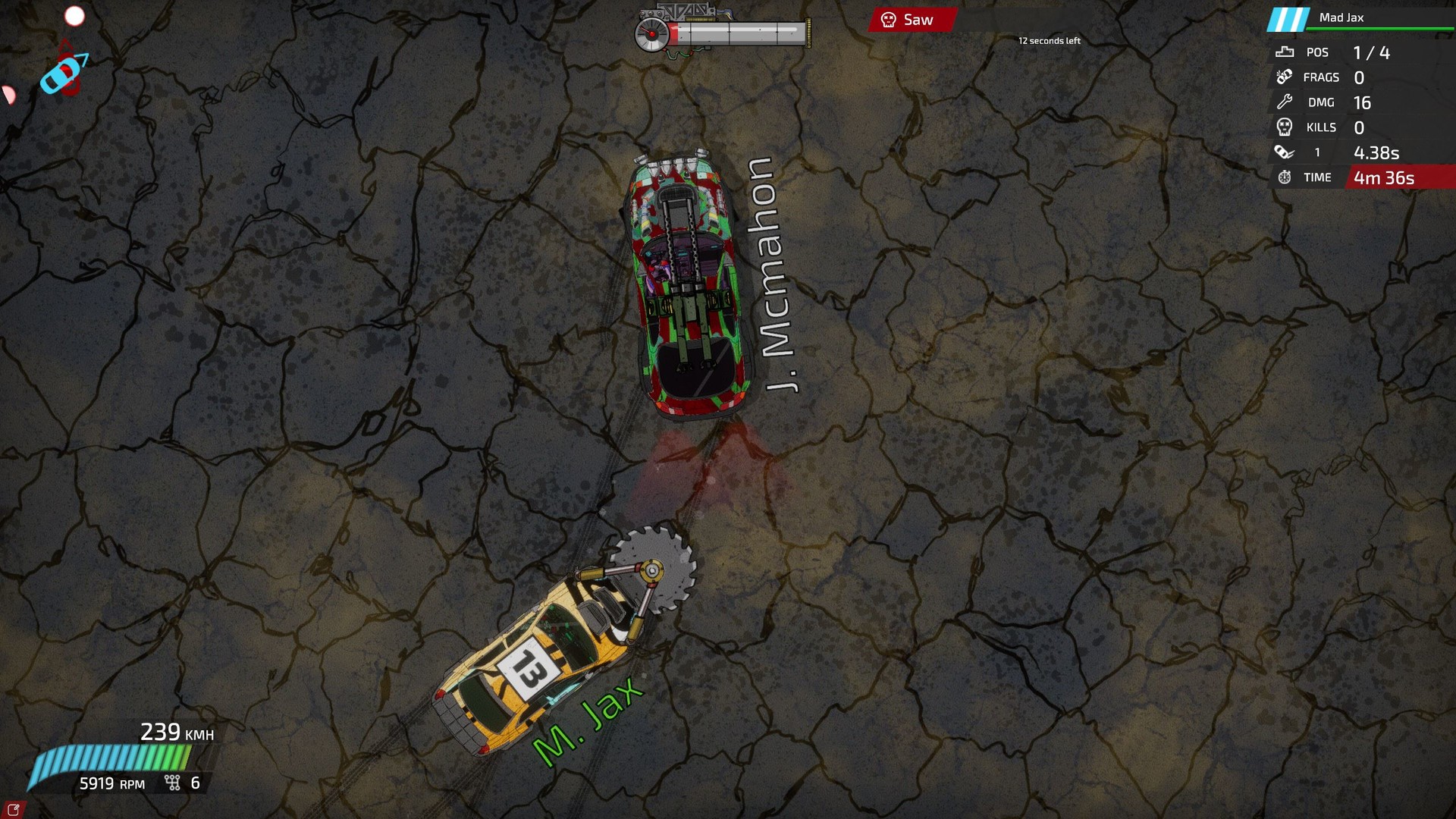 Bloody Rally Show: Prologue screenshot 10