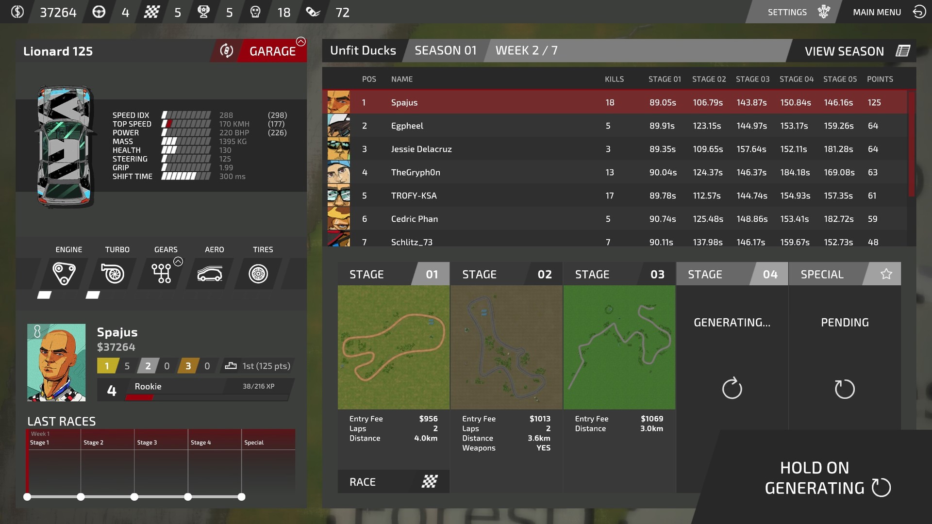 Bloody Rally Show: Prologue screenshot 1