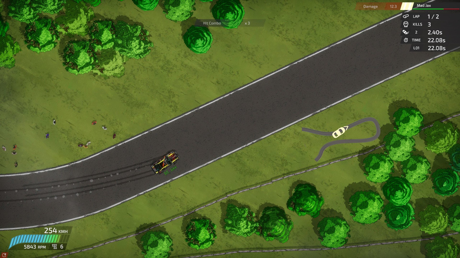 Bloody Rally Show: Prologue screenshot 16