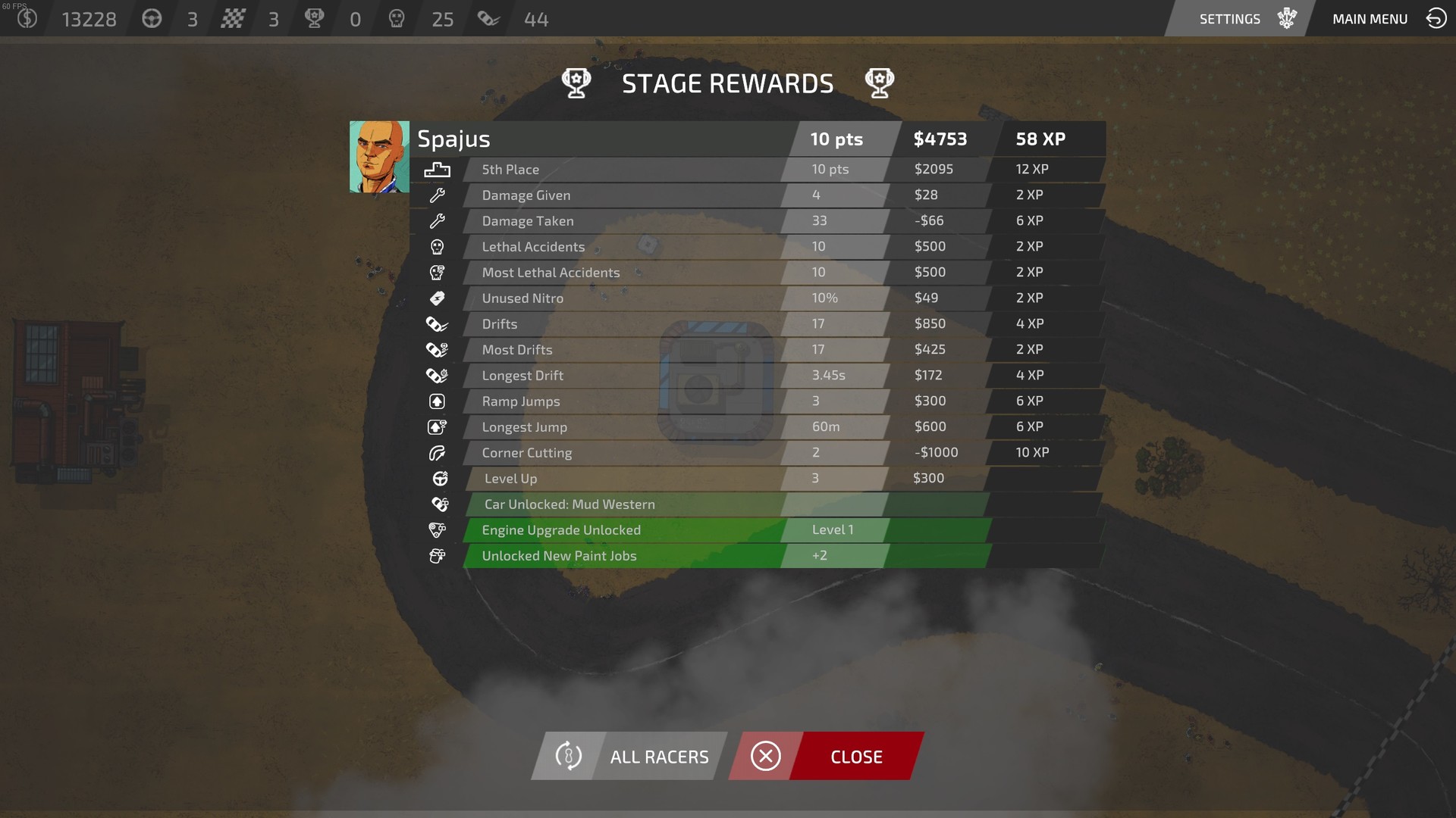 Bloody Rally Show: Prologue screenshot 3