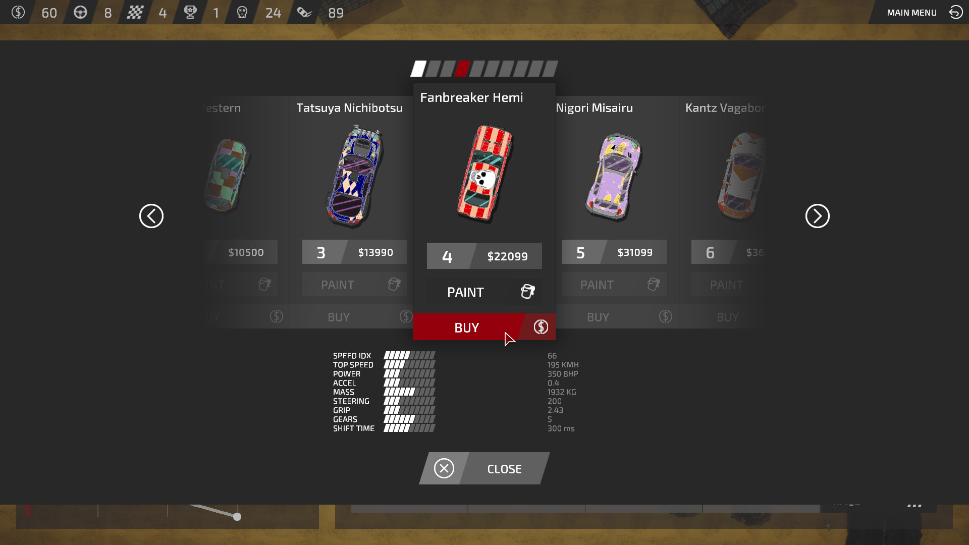 Bloody Rally Show: Prologue screenshot 11
