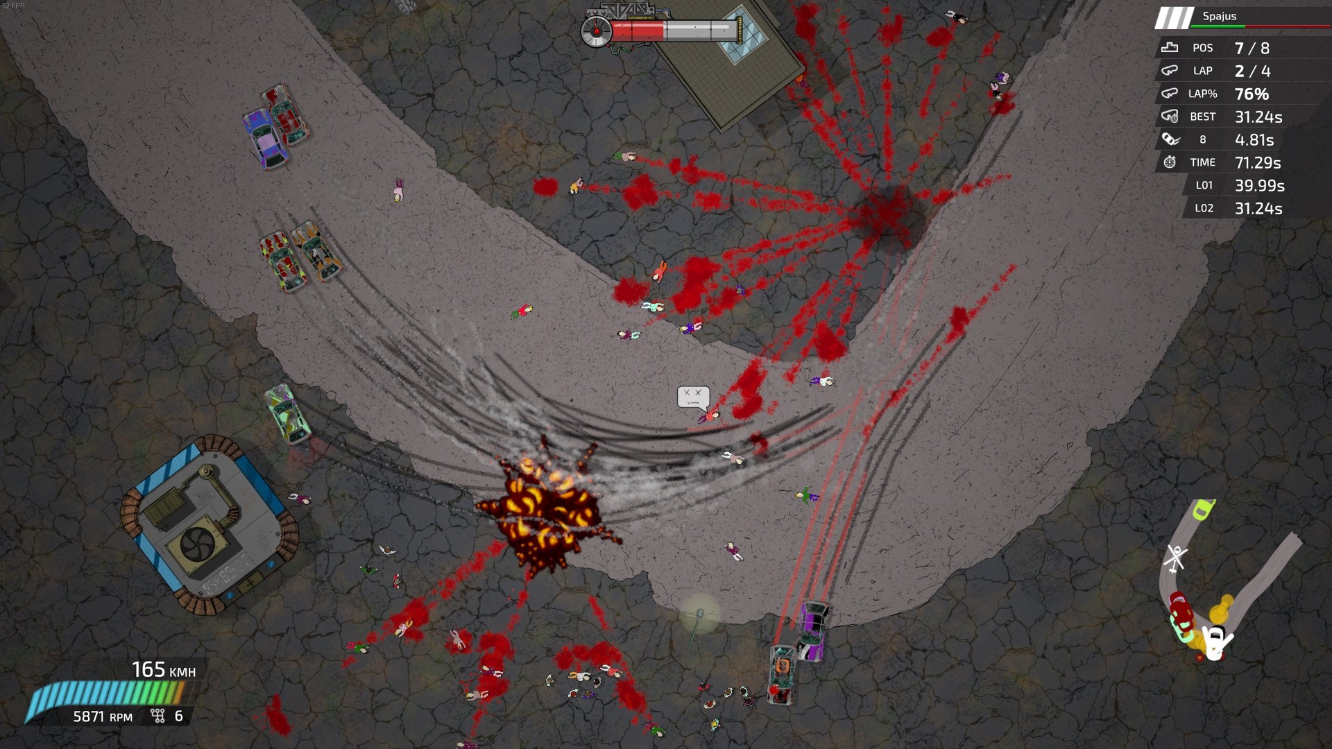 Bloody Rally Show: Prologue screenshot 18
