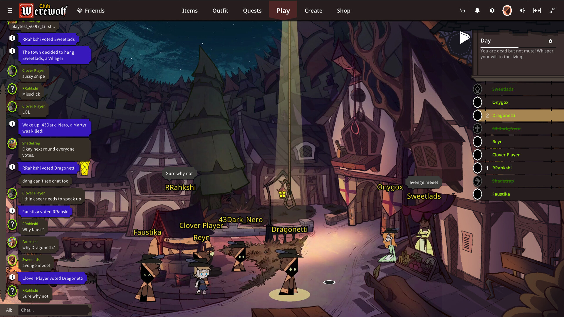 Club Werewolf screenshot 1