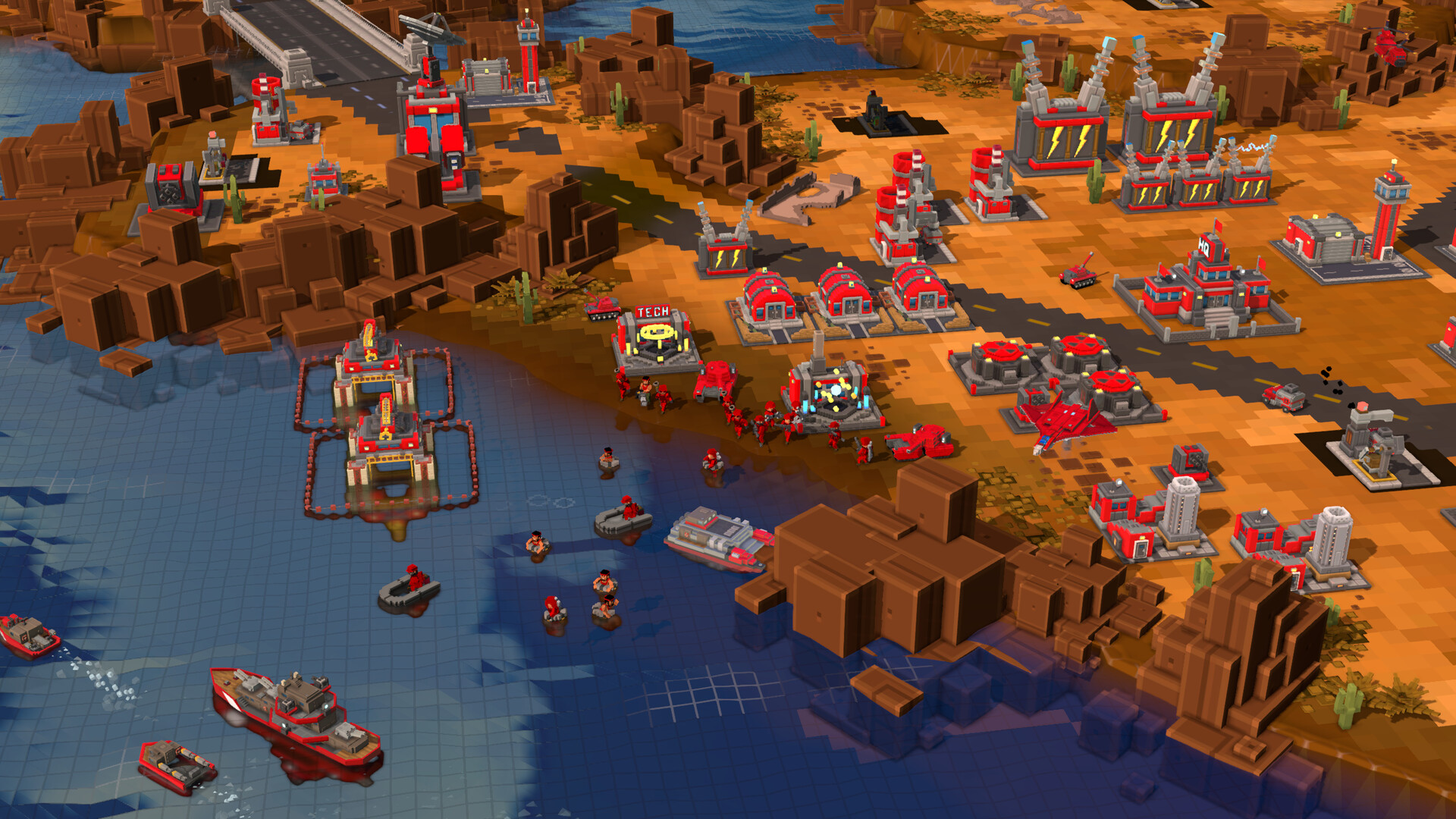 9-Bit Armies: A Bit Too Far screenshot 1