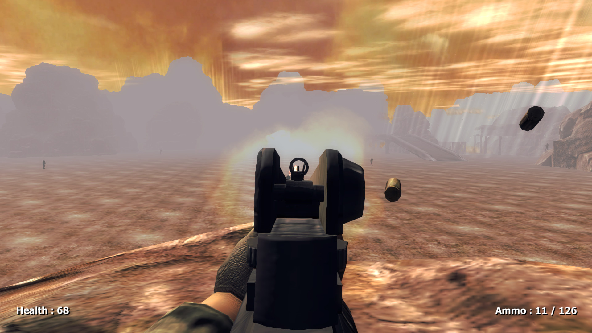 Fled fierce city screenshot 2