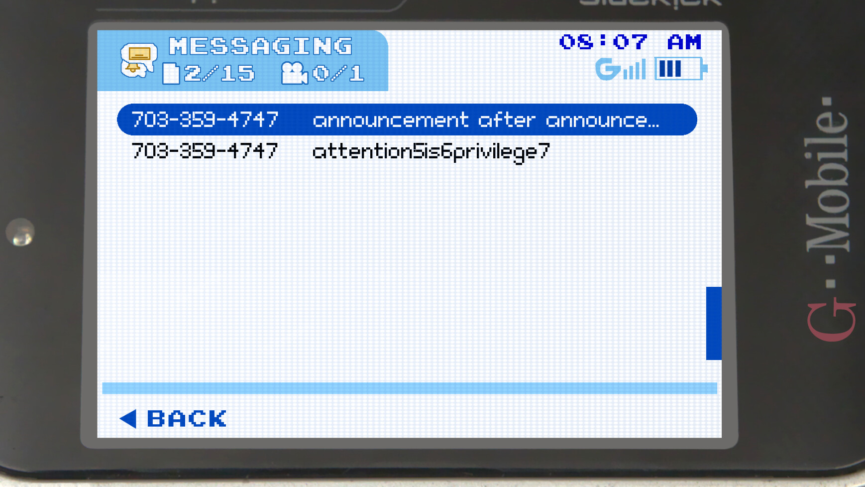 Class of '09 screenshot 4