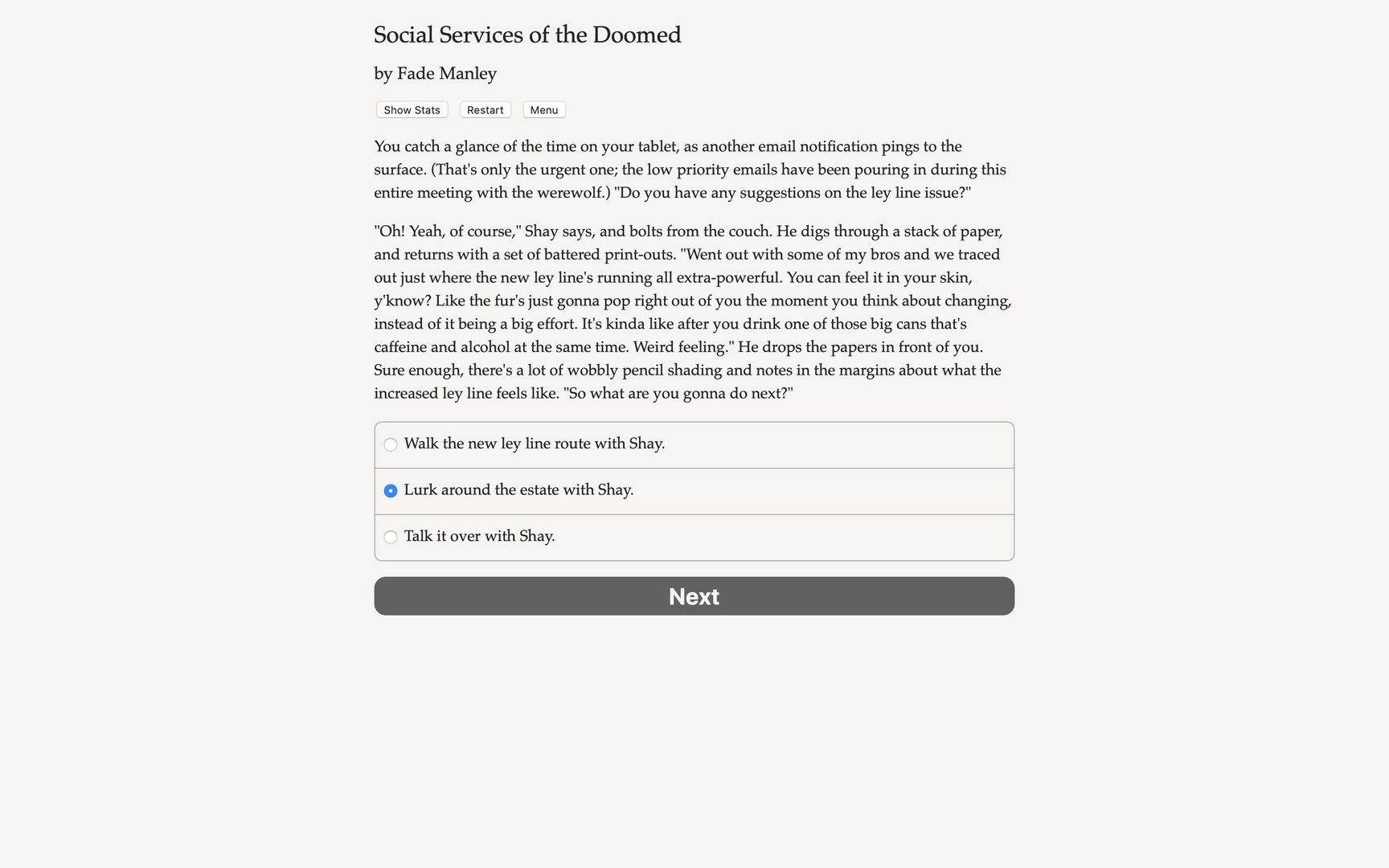 Social Services of the Doomed screenshot 4