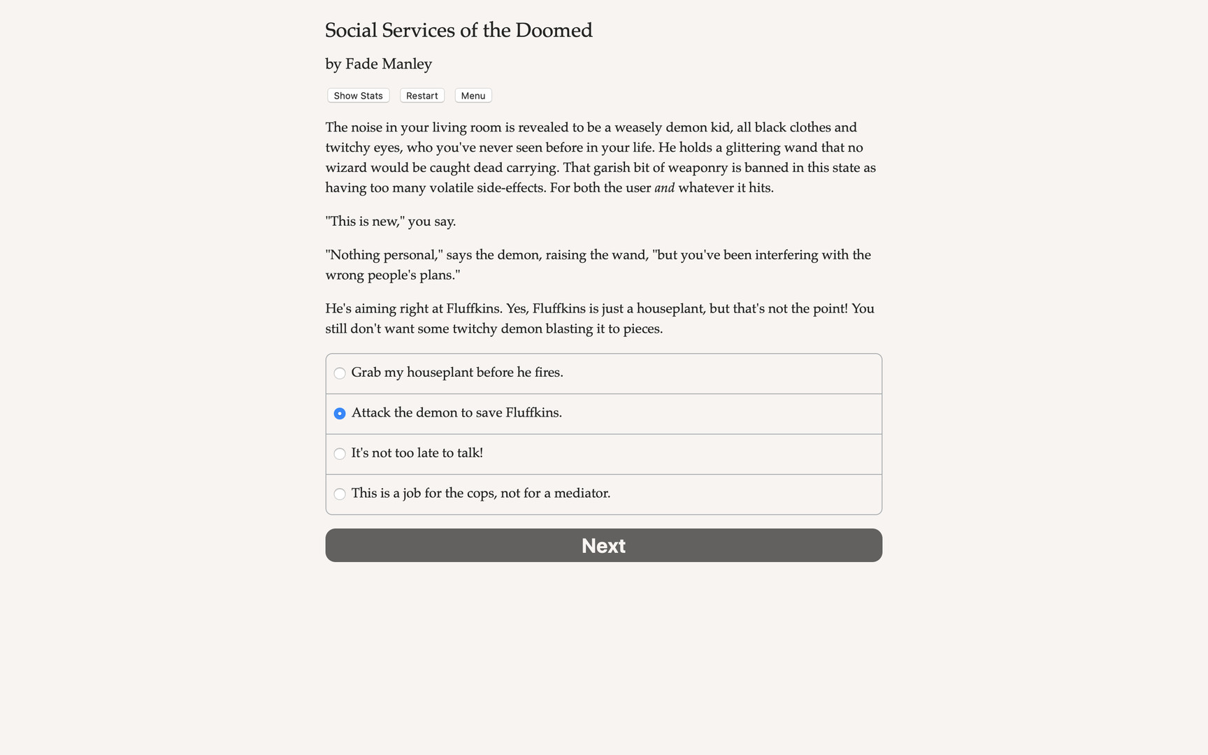 Social Services of the Doomed screenshot 5