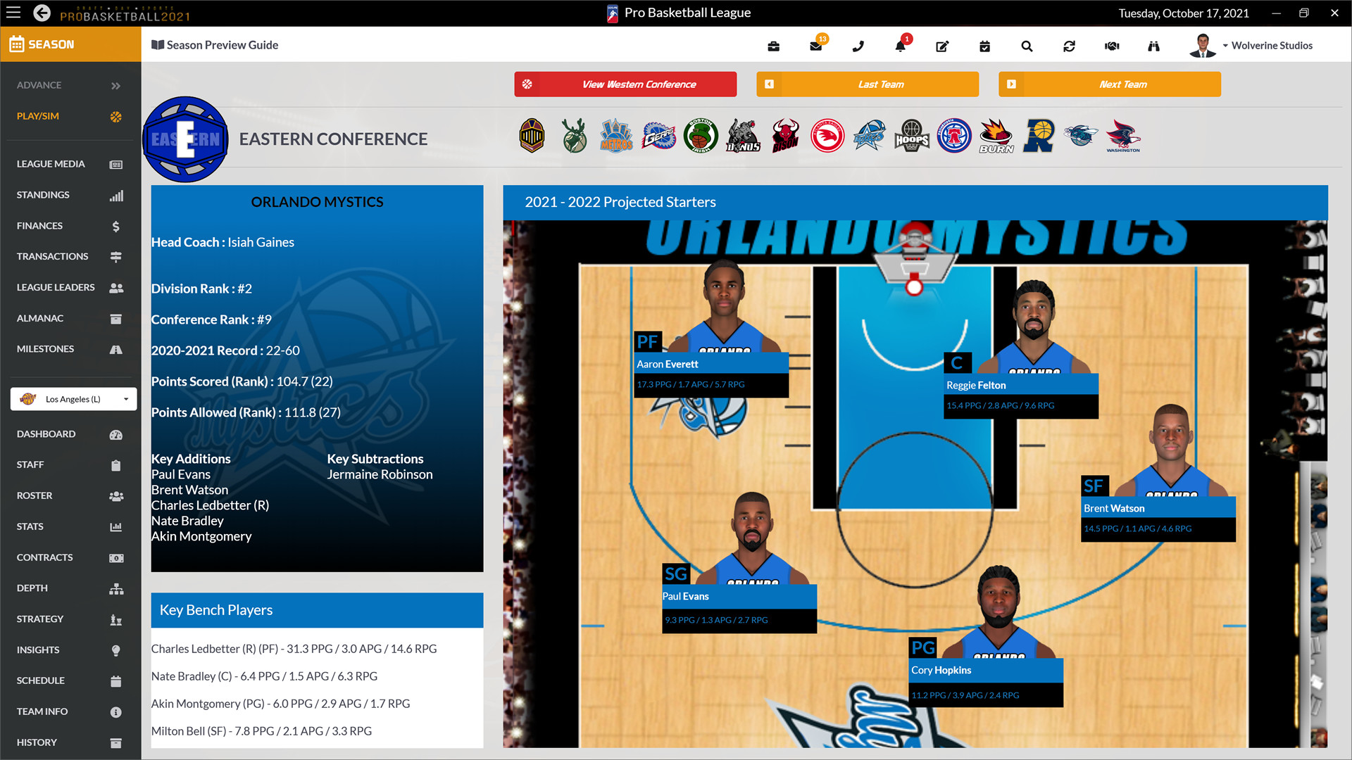 Draft Day Sports: Pro Basketball 2021 screenshot 9