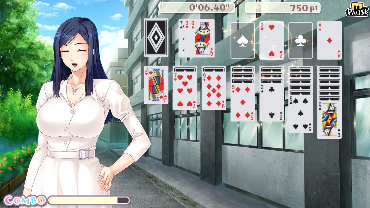 Pretty Girls Klondike Solitaire screenshot 4