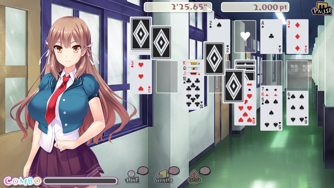 Pretty Girls Klondike Solitaire screenshot 3