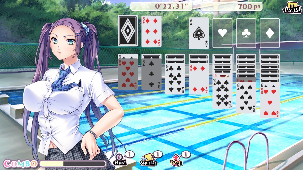 Pretty Girls Klondike Solitaire screenshot 5