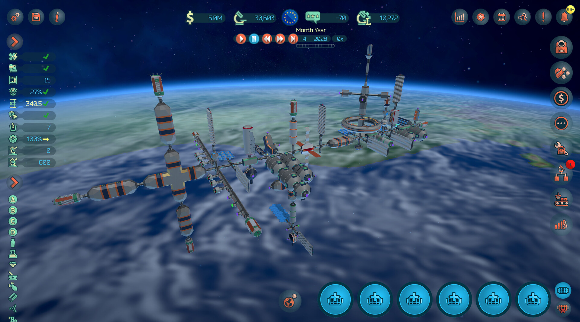 Space Station Designer screenshot 1