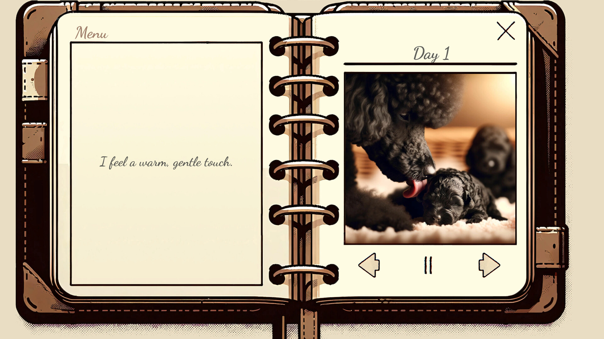 My Poodle's Diary - Visual Novel screenshot 4