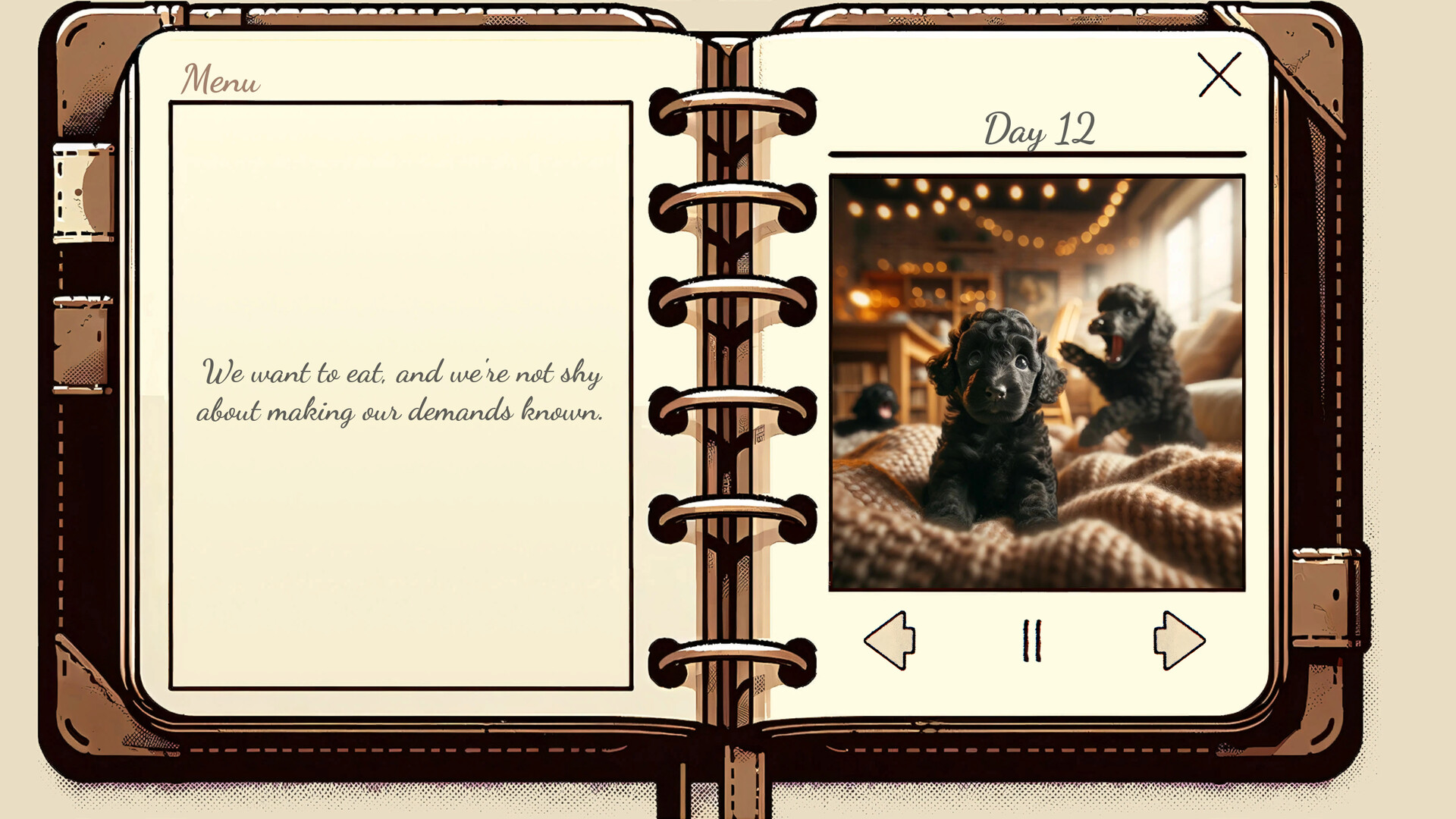 My Poodle's Diary - Visual Novel screenshot 5