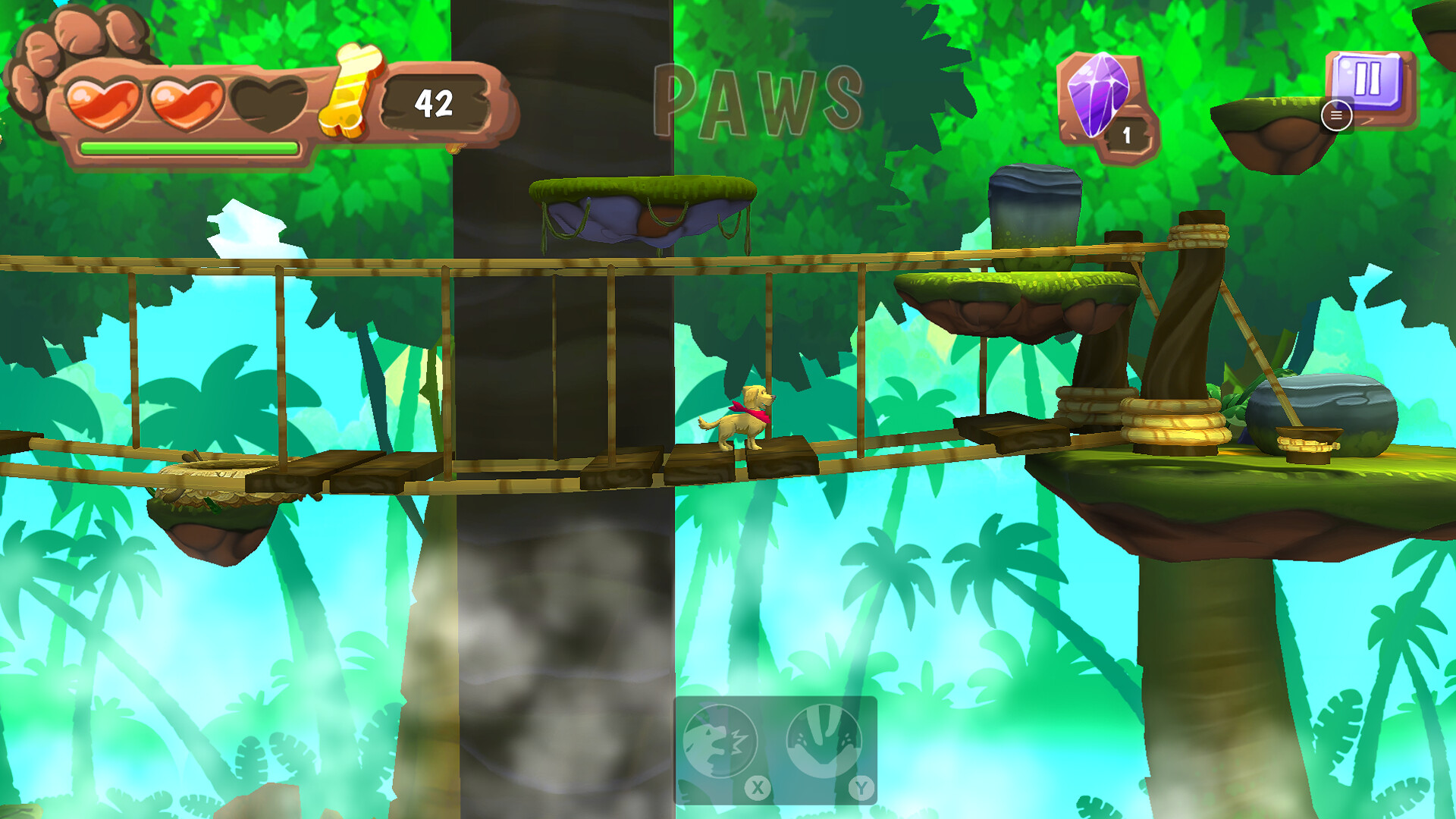 Jumpy Paws - World Adventures screenshot 1