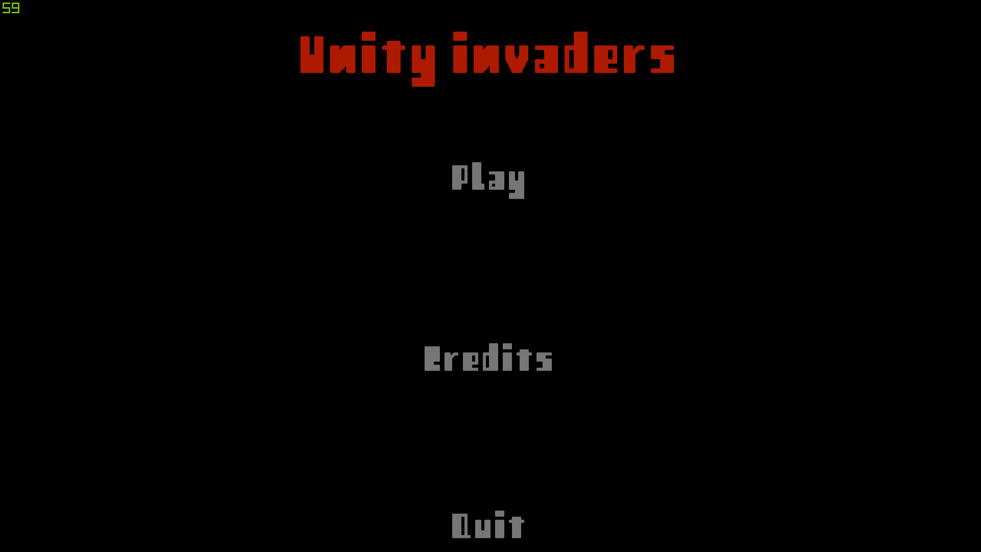 Unity Invaders screenshot 1