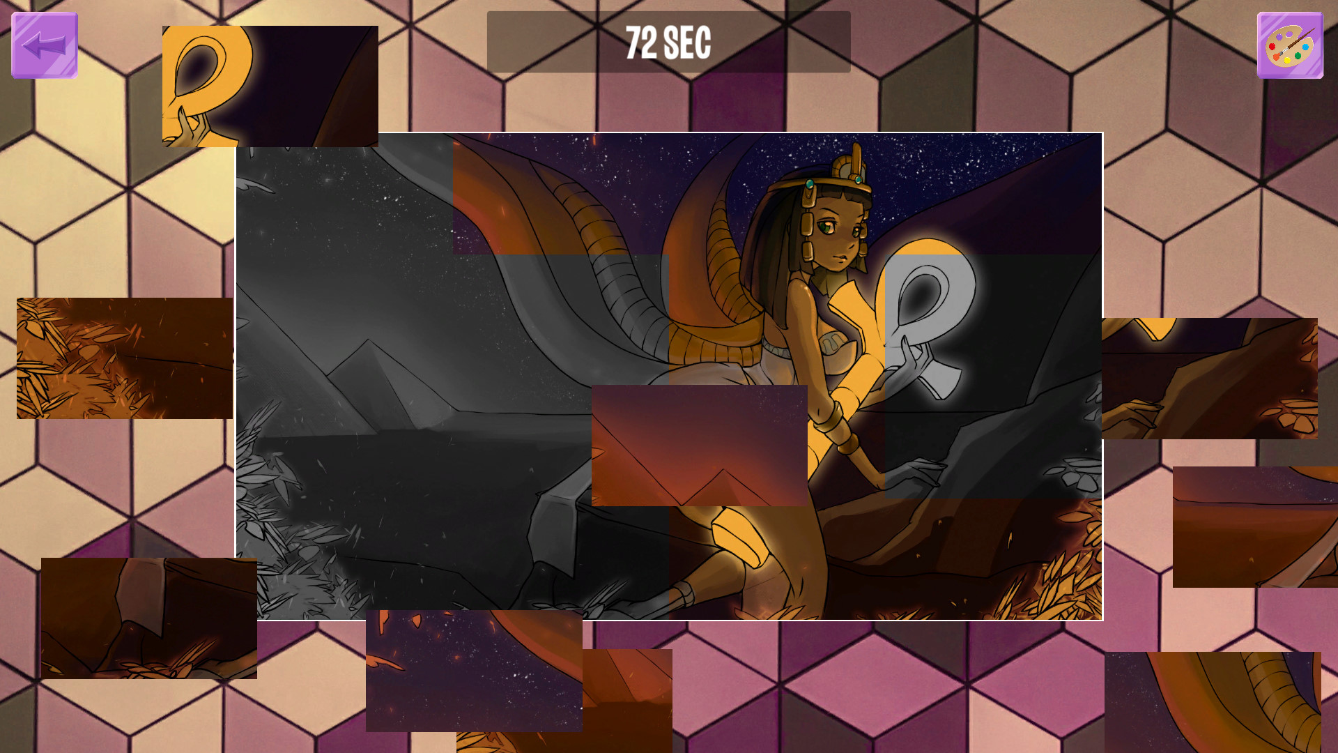 Girls on puzzle screenshot 4
