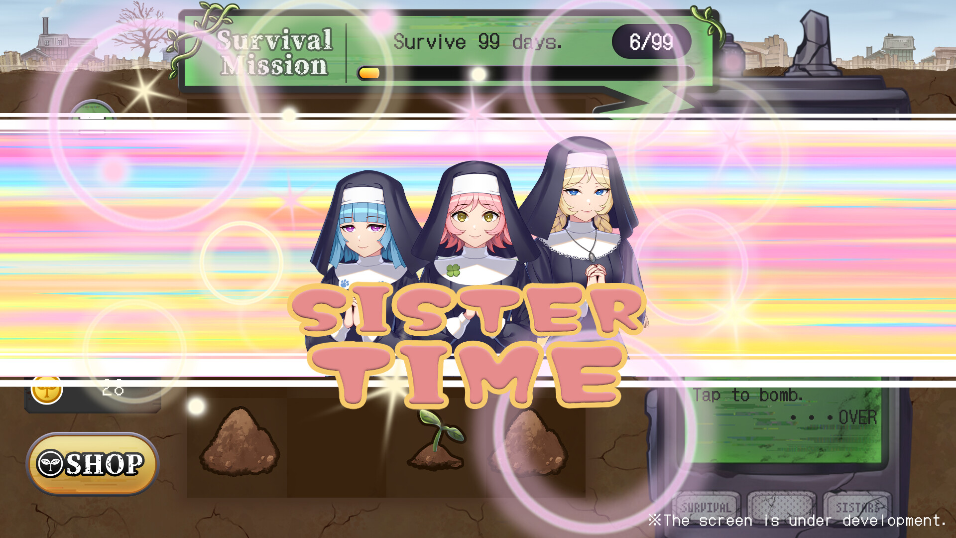 SURVIVAL SISTERS:2048+1 screenshot 3