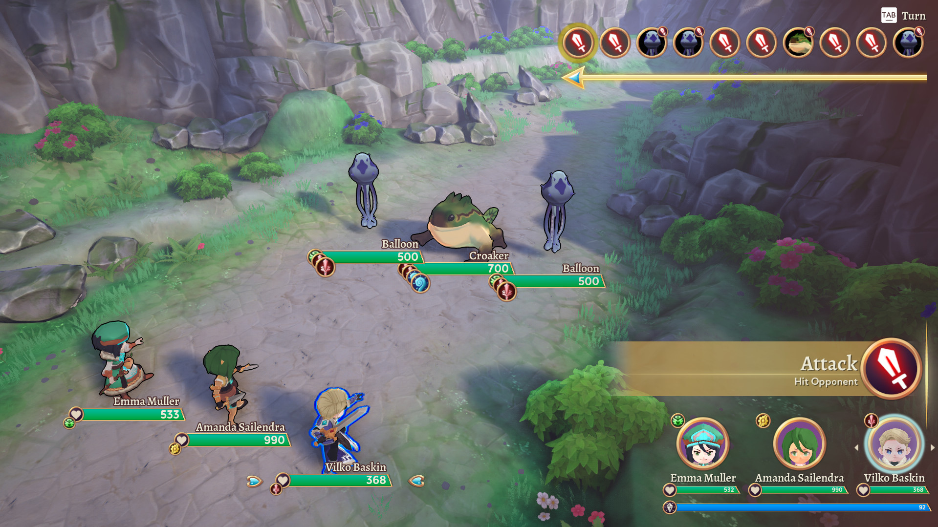 Valthirian Arc: Hero School Story 2 screenshot 2