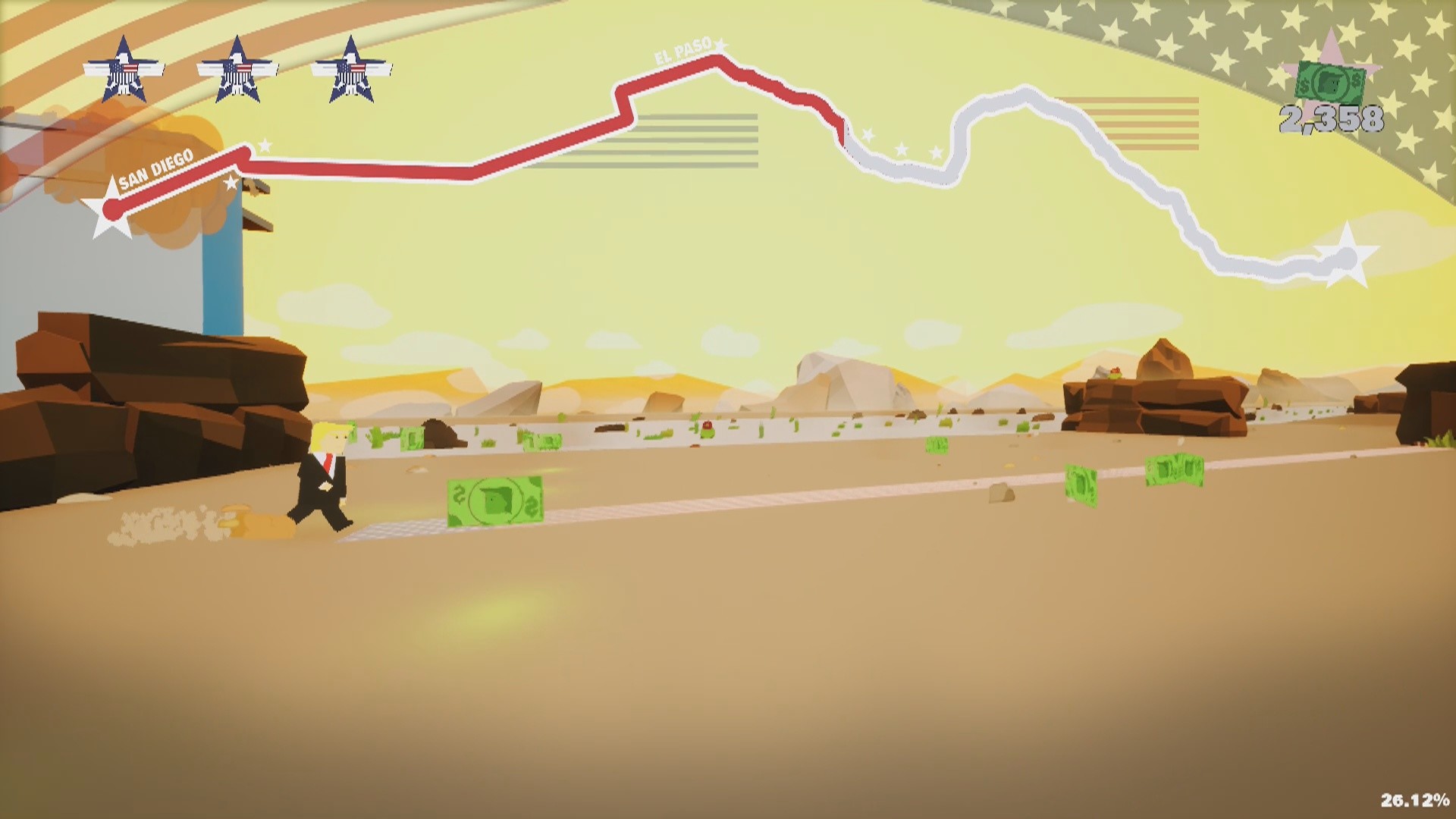 Super Donald World 2024 🦅 screenshot 4