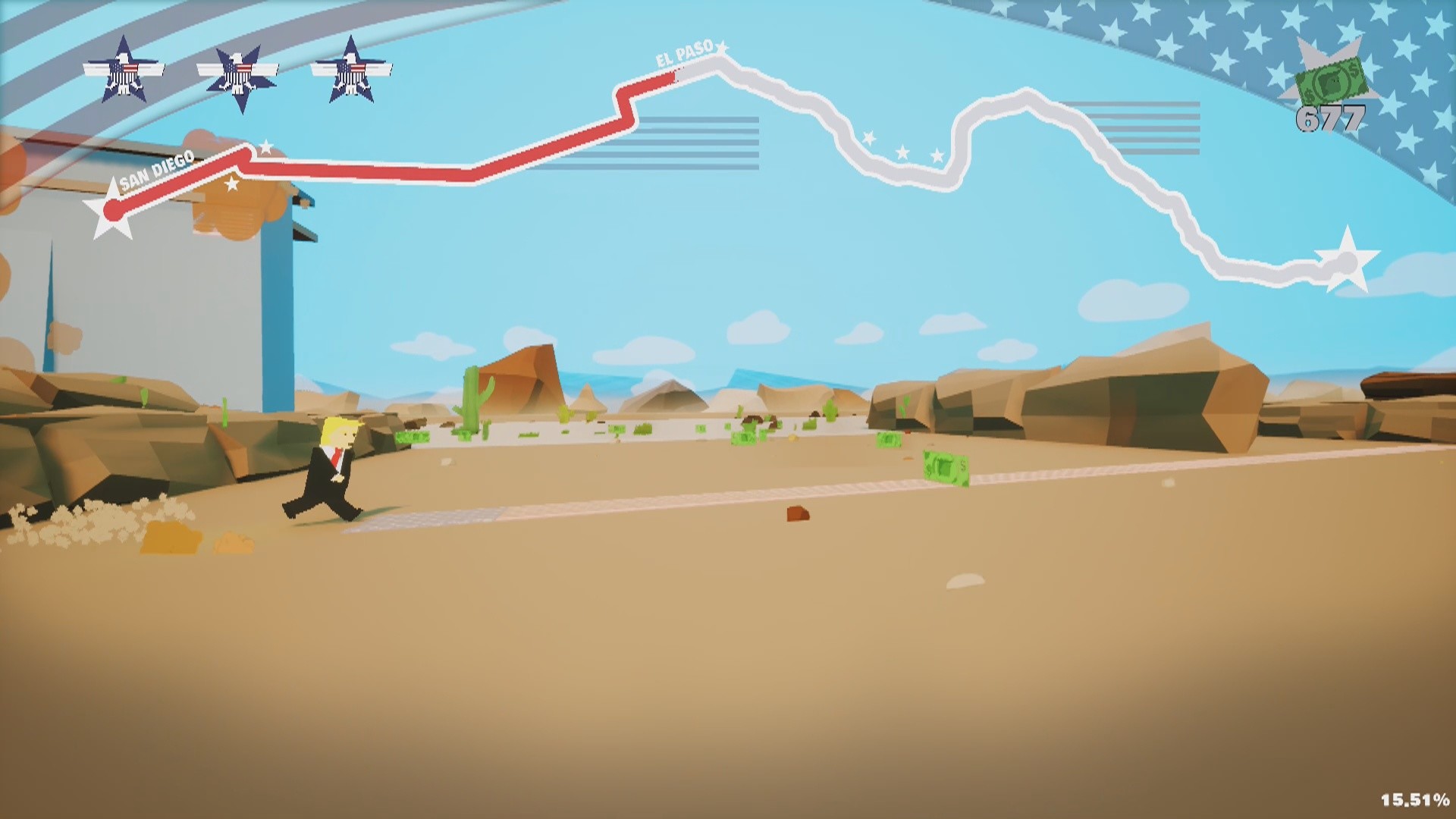 Super Donald World 2024 🦅 screenshot 2