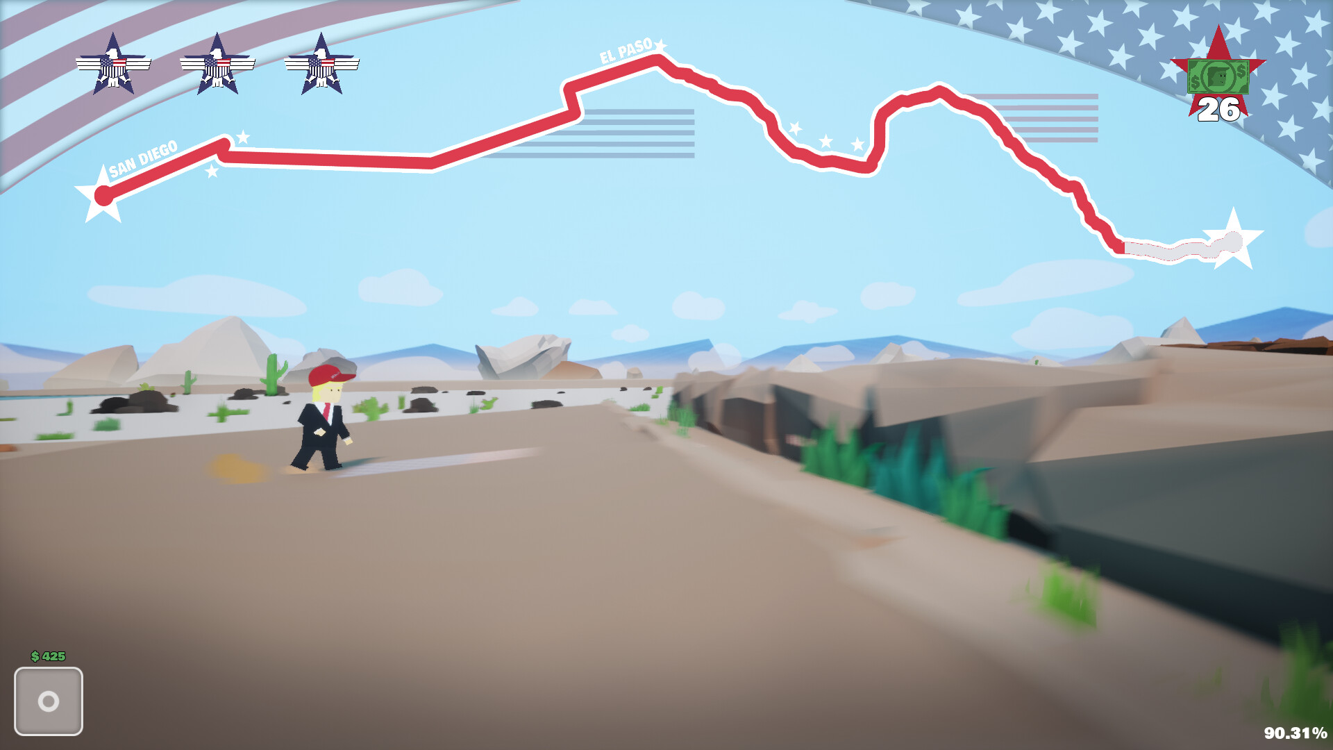 Super Donald World 2024 🦅 screenshot 5