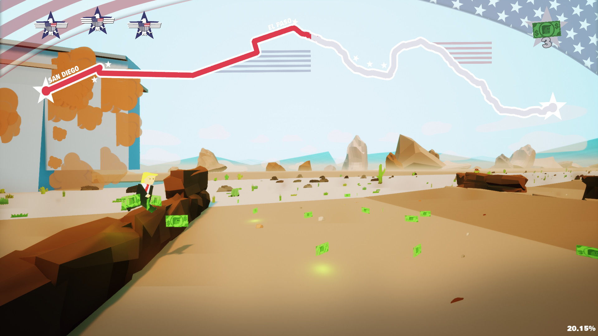 Super Donald World 2024 🦅 screenshot 7