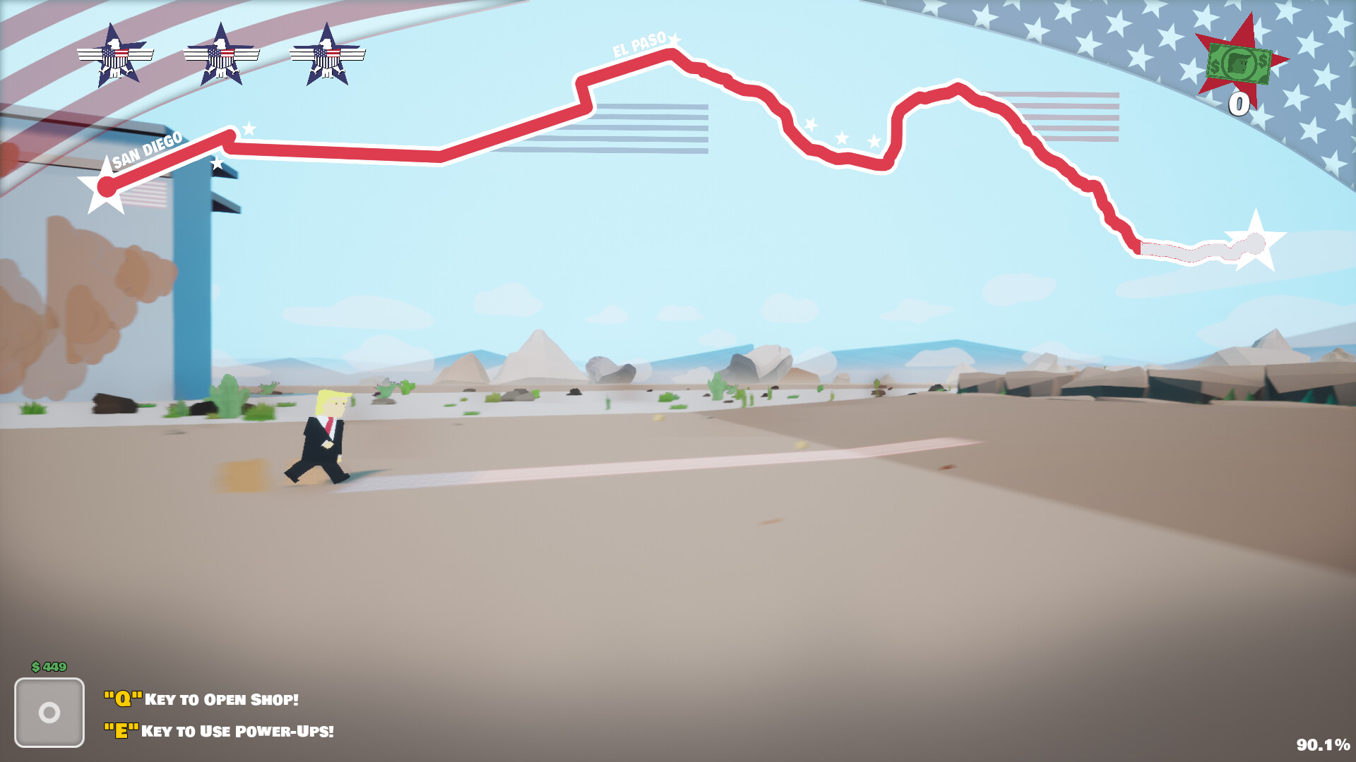 Super Donald World 2024 🦅 screenshot 1