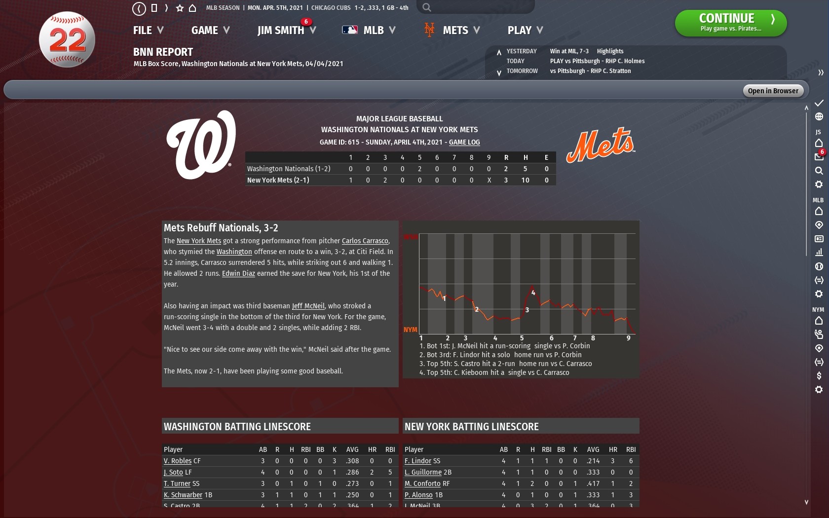 Out of the Park Baseball 22 screenshot 22