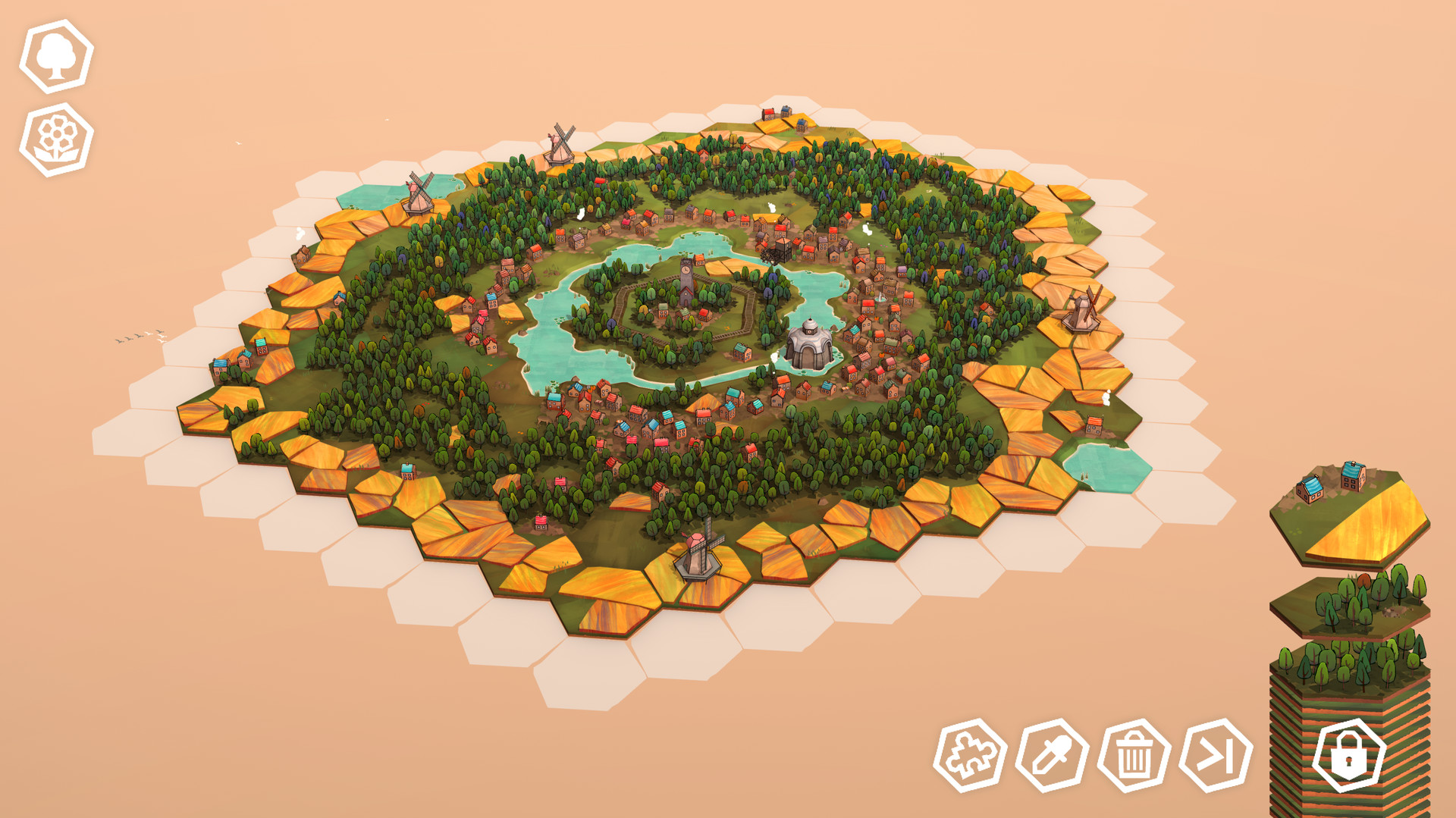 Dorfromantik screenshot 4