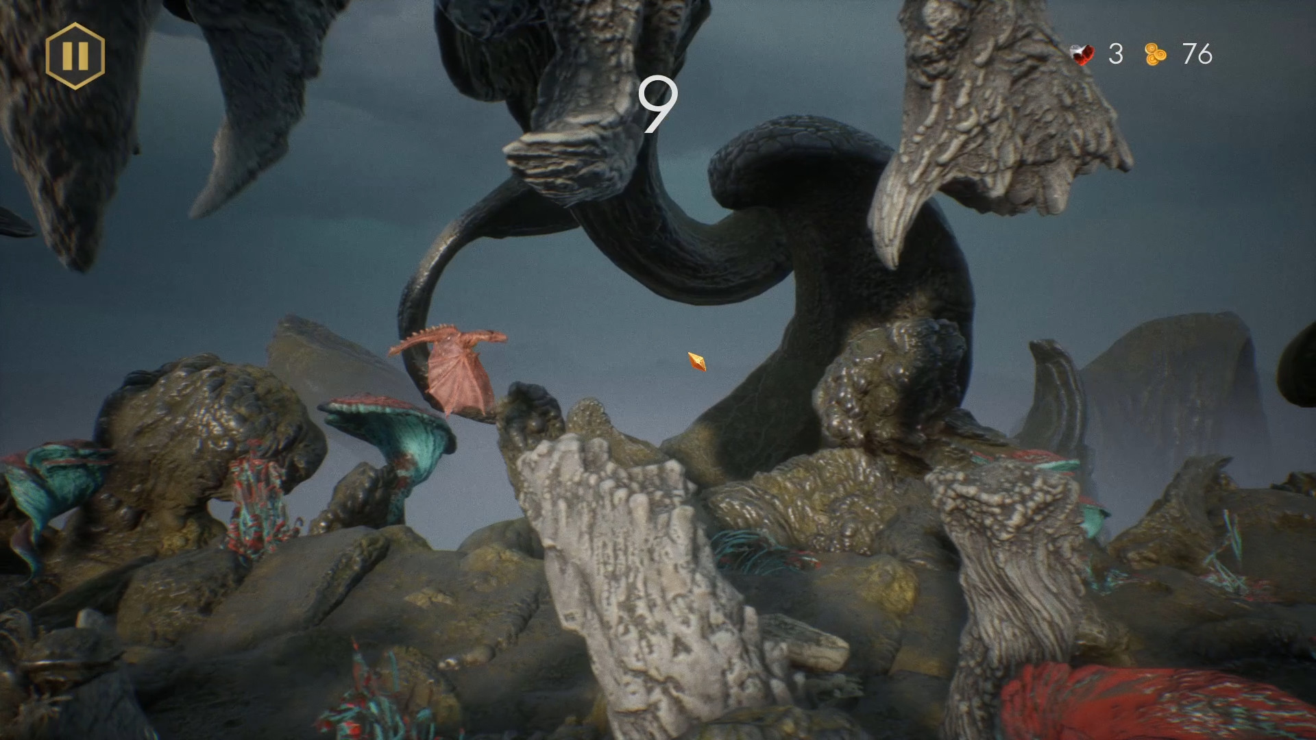 Mythlands: Flappy Dragon screenshot 2