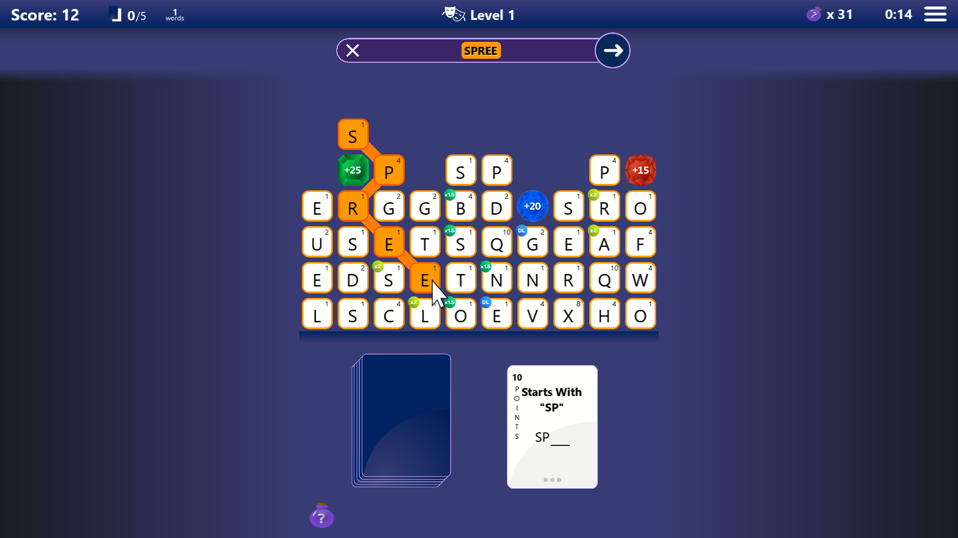 Shuzzler: The Word Game screenshot 3