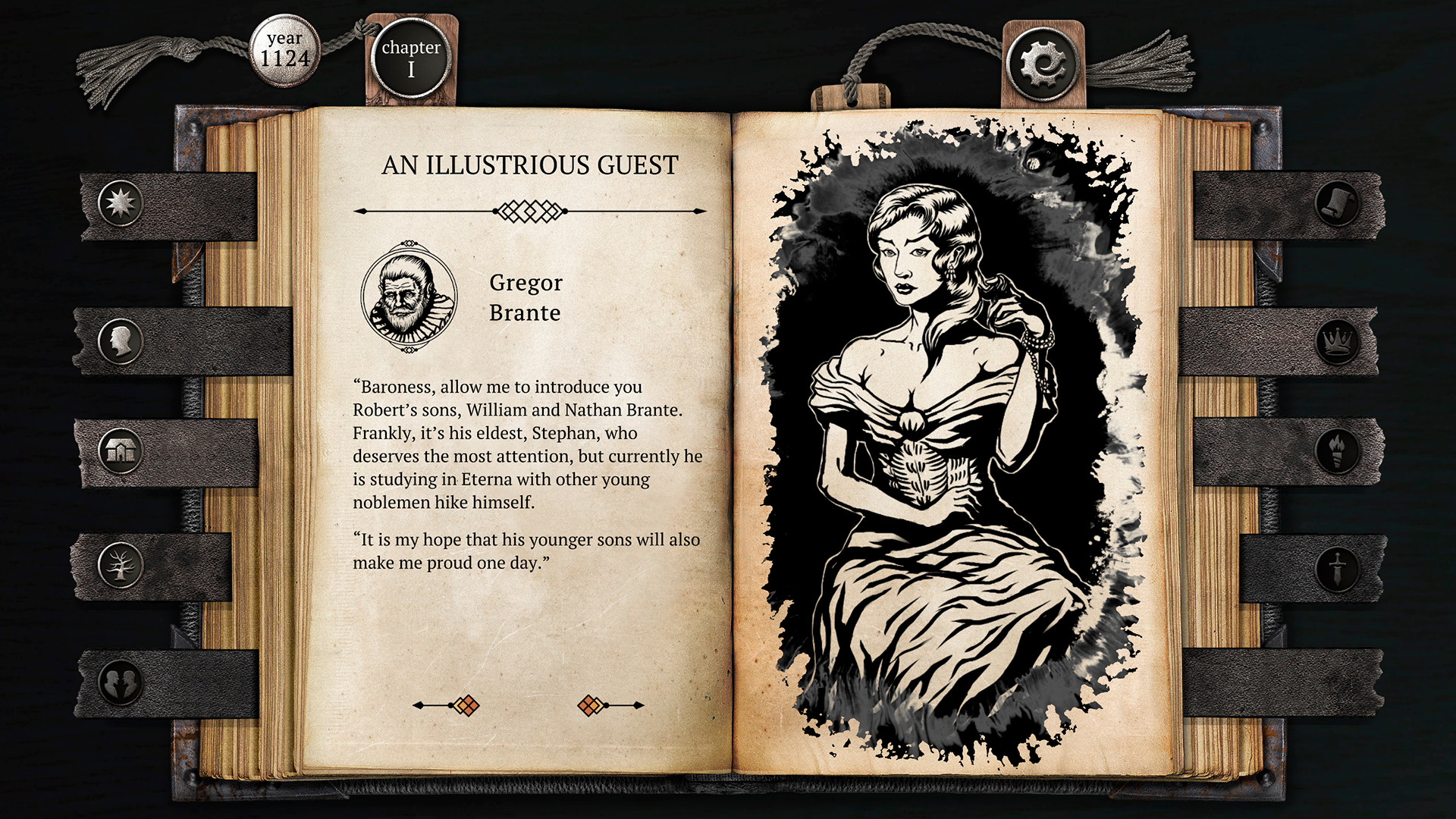 The Life and Suffering of Sir Brante — Chapter 1&2 screenshot 2