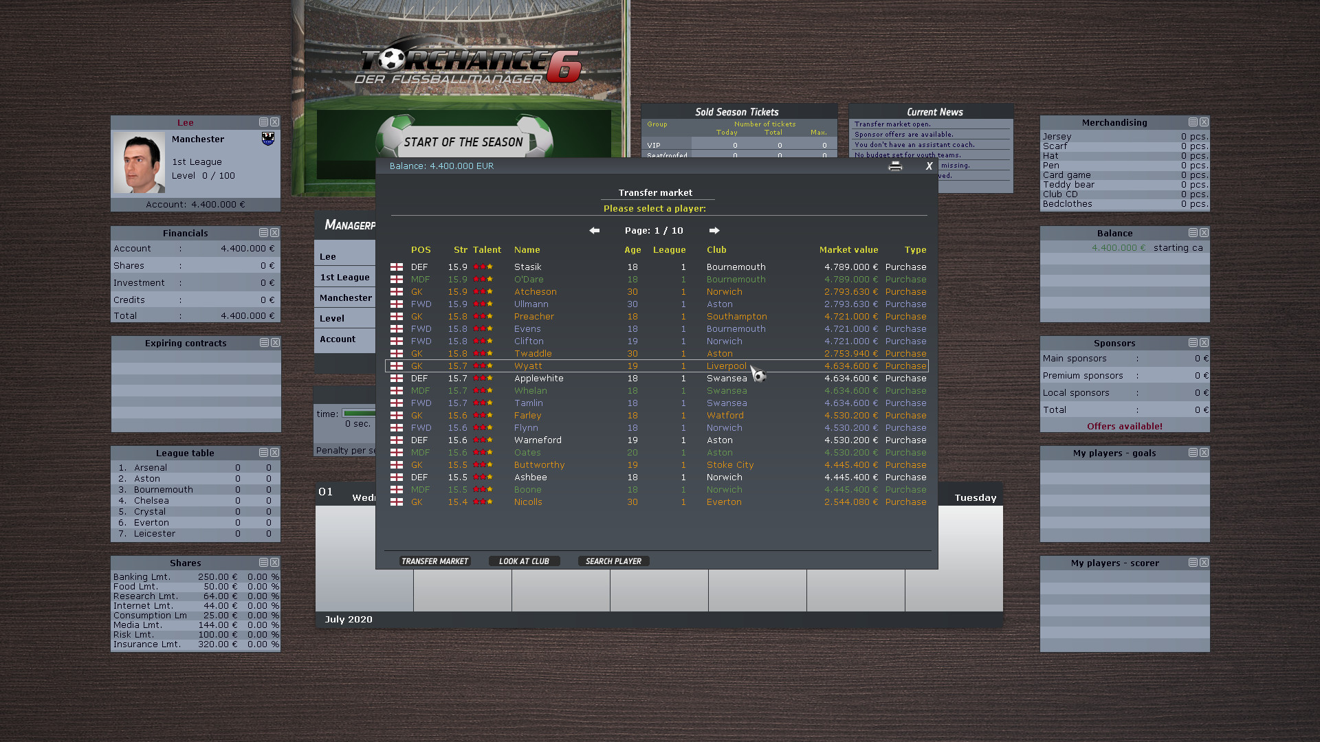 Torchance 6 screenshot 6