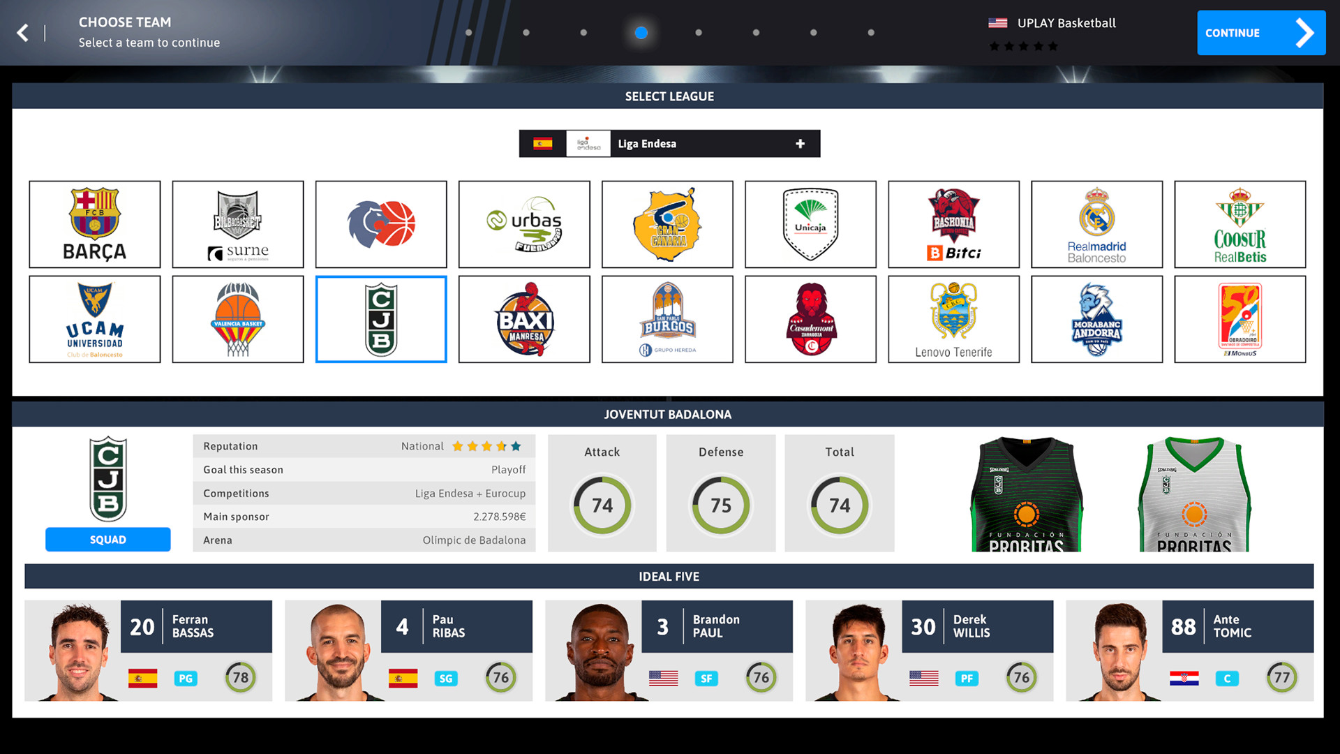 International Basketball Manager 22 screenshot 2