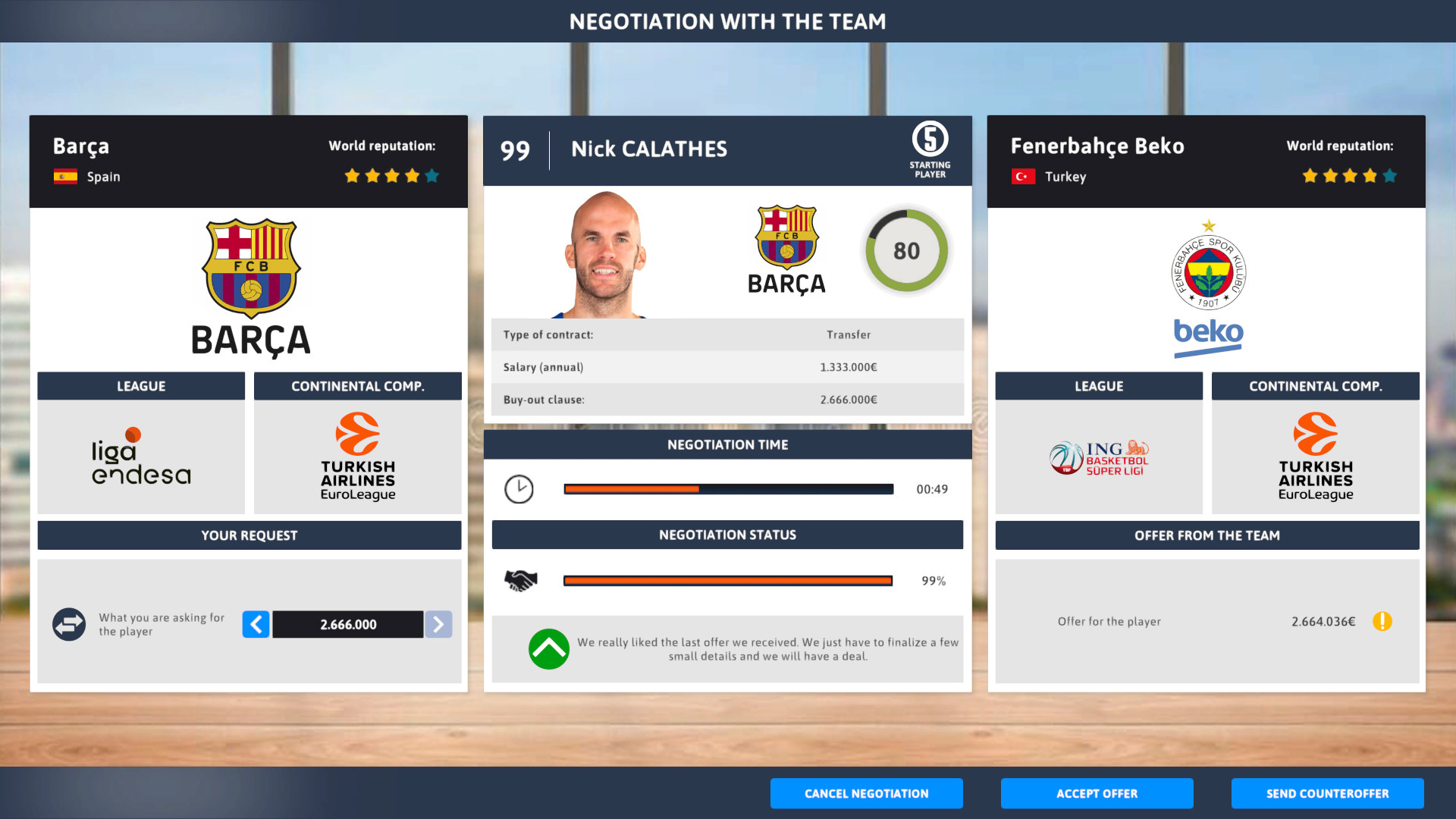 International Basketball Manager 22 screenshot 10