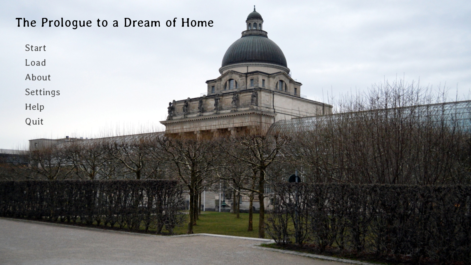 The Prologue to a Dream of Home screenshot 1